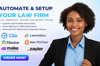 automate law firm intake with clio lawmatics filevine lead docket mycase