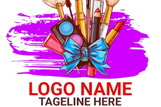 do awesome cosmetic and beauty logo