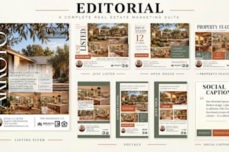 create locked canva brand template system for real estate brokerage agent teams