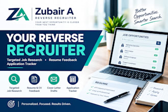 be your reverse recruiter for targeted job search support