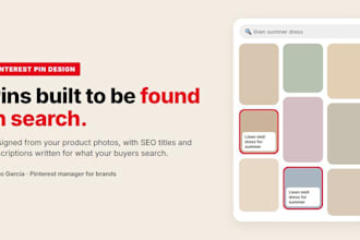design pinterest pins with seo titles and descriptions