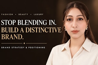 create a brand strategy for fashion and lifestyle brands