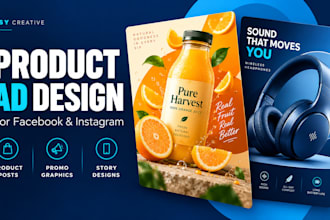 design product ads for facebook and instagram