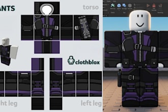 design custom roblox clothing shirts pants tactical outfits and avatar costumes