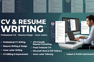 format and design a professional CV and resume