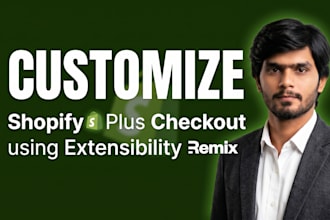 customize shopify plus checkout with extensibility