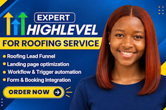 gohighlevel sales funnel, crm automation, ghl workflow for roofing business