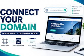 connect your domain name to your website and configure dns records