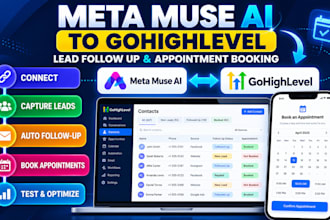 connect meta muse ai to gohighlevel for lead follow up and appointment booking