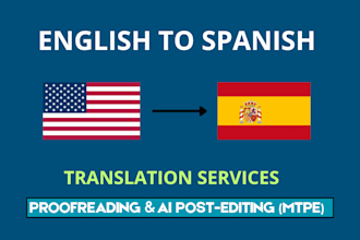 translate and proofread your english text to natural spanish
