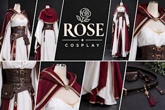custom cosplay costumes with professional craftsmanship