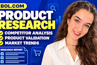 do bol com product research competitor analysis product validation market trends