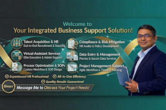 provide professional HR services and  virtual assistance