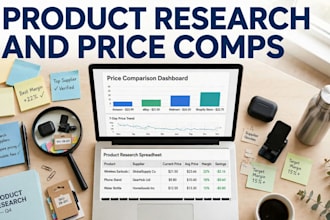 research profitable products and real price comps for your resale business