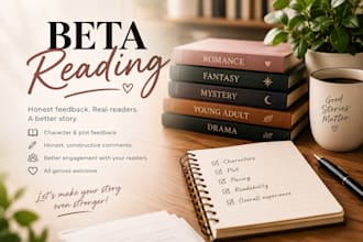 beta read your book