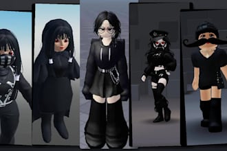 create custom roblox ugc, game characters, and bundles