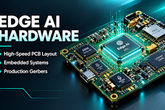 design custom edge ai hardware and high speed embedded pcb