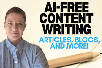 write ai free content on any subject