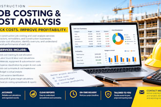 provide construction job costing and profitability analysis