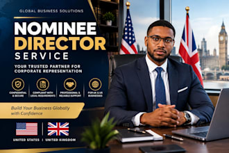 provide trusted UK and US nominee director services for international business