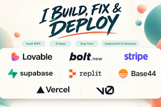 build lovable website lovable saas mvp bolt new base44 stripe integration v0 dev