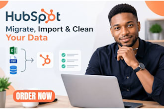 migrate, import and clean your data in hubspot CRM