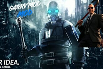 create custom gmod addons, player models, weapons, npcs