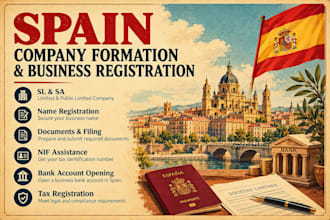 help with spain company formation and business registration