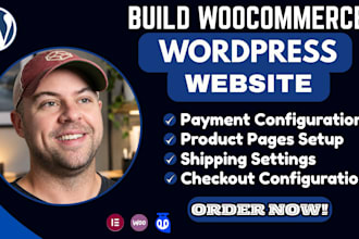 build a woocommerce online store with product and checkout setup