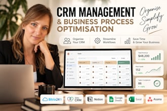 organize your CRM and optimize business workflows
