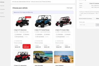 build a custom booking system for your rental or tour business