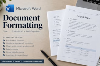 format your word documents professionally