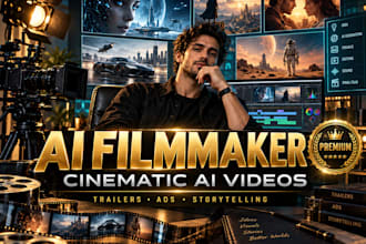 be your ai filmmaker for cinematic ai films, short films and trailers