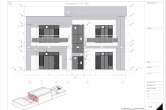 convert PDF and autocad drawings to revit 3d bim model