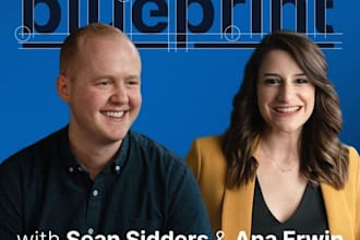 design professional business podcast cover art for apple and spotify