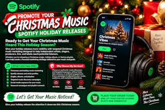 promote your christmas music, spotify holiday releases