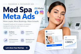 run med spa meta ads for aesthetic clinic leads and bookings