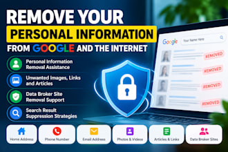 remove your personal information from the internet and protect your privacy