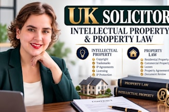 be your uk solicitor for intellectual property, property law, lease agreement
