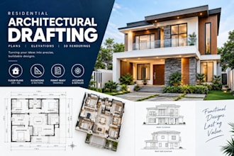 draft multi discipline blueprint sets for ca tx fl building codes