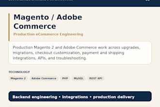 fix customize and upgrade your magento 2 adobe commerce store