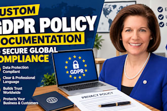 generate custom gdpr policy documentation to secure global compliance