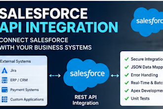 integrate salesforce with external systems using rest apis