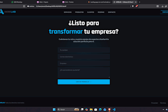 create a simple responsive webpage using HTML and CSS, js and some react