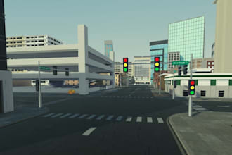 design a realistic roblox map, city map, and game environment in roblox