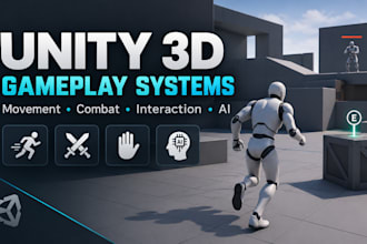 create unity 3d gameplay systems and mechanics