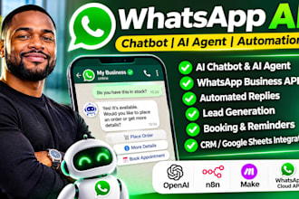 whatsapp ai chatbot, whatsapp ai agent, whatsapp automation with whatsapp api