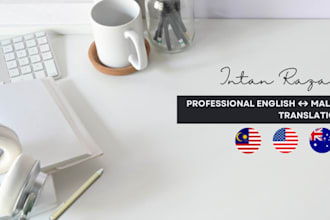 professionally translate english to malay