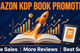 promote your amazon KDP book to increase sales and ranking