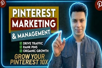 do pinterest account management,marketing and perfect setup